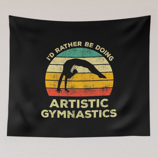 Item preview, I’d Rather Be Doing Artistic Gymnastics Vintage Gift For Artistic Gymnasts designed and sold by JokeGysen.