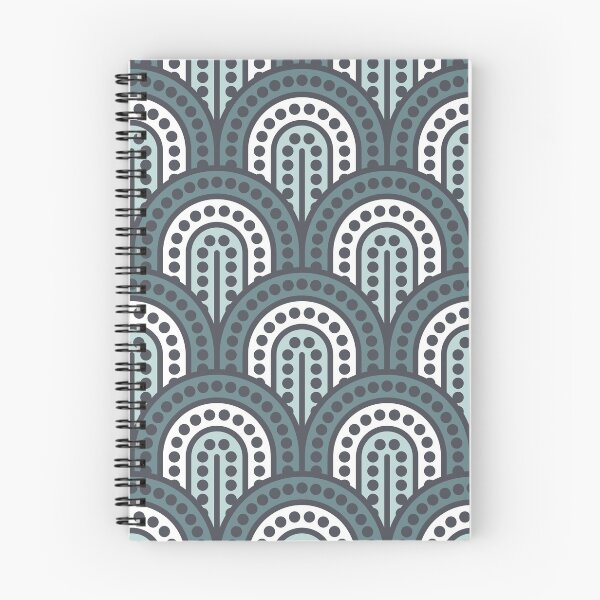 Item preview, Geometric Pattern: Arch Dot: Storm designed and sold by Red Wolf.