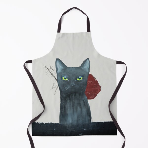 Item preview, Black Cat The Red Dot designed and sold by DeDesign Collective.