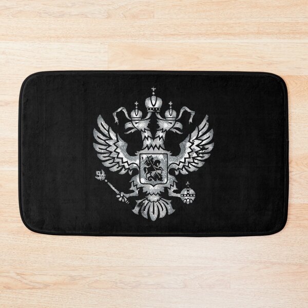 Item preview, Monochrome Russian Federation Coat of Arms designed and sold by RussianGifts.