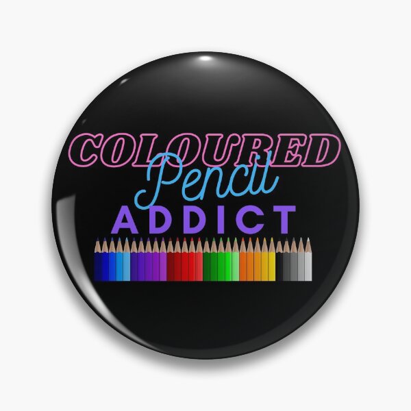 Item preview, Coloured Pencil Addict designed and sold by WonkeyCreations.