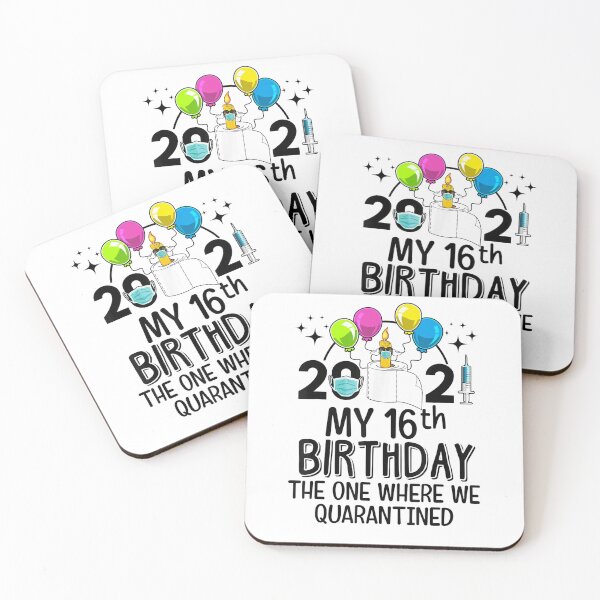 Item preview, My 16th Birthday Funny Quarantine 16 Year Old Birthday 2021 designed and sold by michaelscoe.