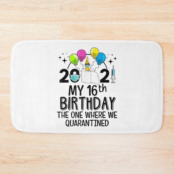 Item preview, My 16th Birthday Funny Quarantine 16 Year Old Birthday 2021 designed and sold by michaelscoe.