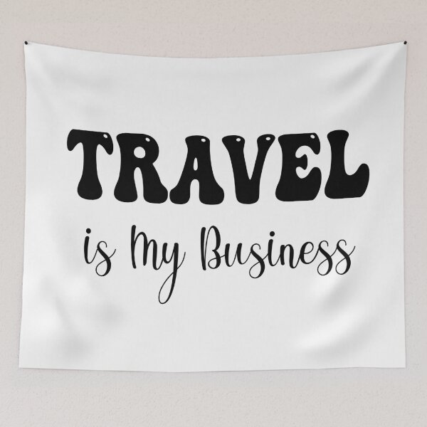 Item preview, Travel is My Business designed and sold by ibrastore.