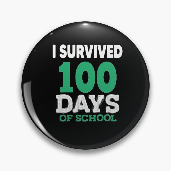 Item preview, I Survived 100 Days Of School For Teachers & Kids! I  designed and sold by Heddar Badreddine.