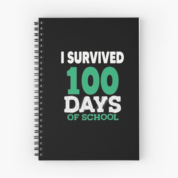 Item preview, I Survived 100 Days Of School For Teachers & Kids! I  designed and sold by Heddar Badreddine.