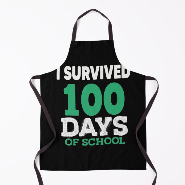 Item preview, I Survived 100 Days Of School For Teachers & Kids! I designed and sold by Heddar Badreddine.