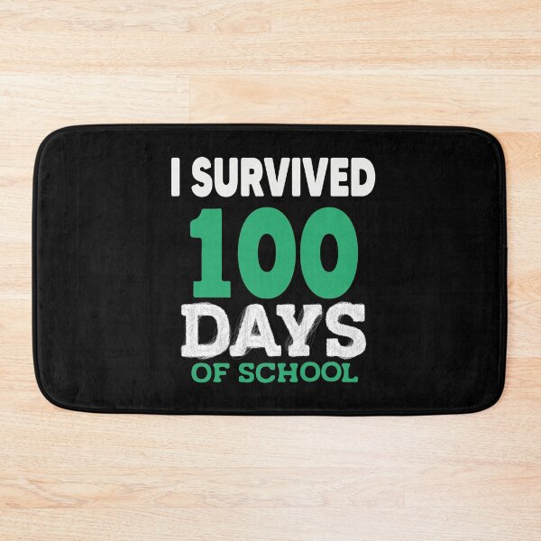 Item preview, I Survived 100 Days Of School For Teachers & Kids! I  designed and sold by Heddar Badreddine.