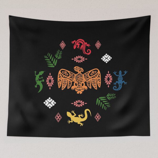 Item preview, Aztec / Mayan Eagle - Lizards designed and sold by celticknights.