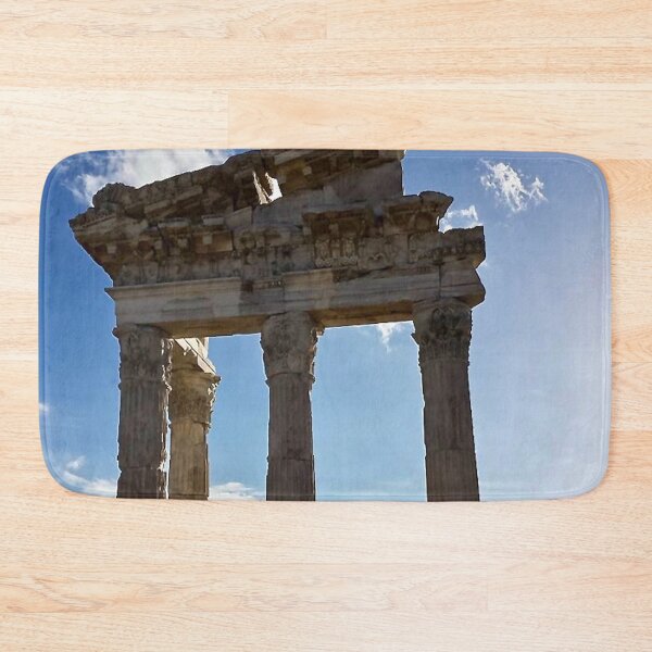 Item preview, Ruinas y columnas del templo de Trajano, Acrópolis de Pérgamo, Turquía designed and sold by Ksaavet.