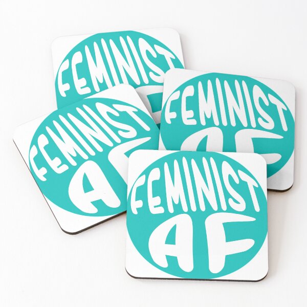 Artikelvorschau, Feministischer AF - Türkis entworfen und verkauft von pipeswitz.