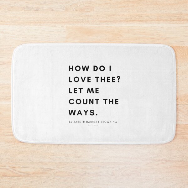 Item preview, 3 | Elizabeth Barrett Browning  | 210108 | Quotes Poem Poet Romantic Romance Love Lover designed and sold by QuotesGalore.