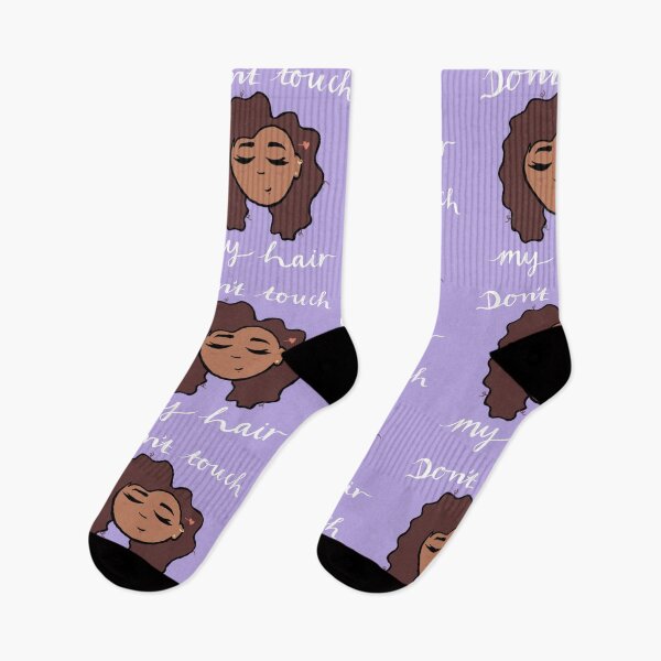 Item preview, Don't touch my hair! designed and sold by Curls-n-Coffee.