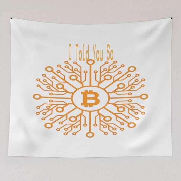 Item preview,  Bitcoin I Told You So designed and sold by Saa3D.