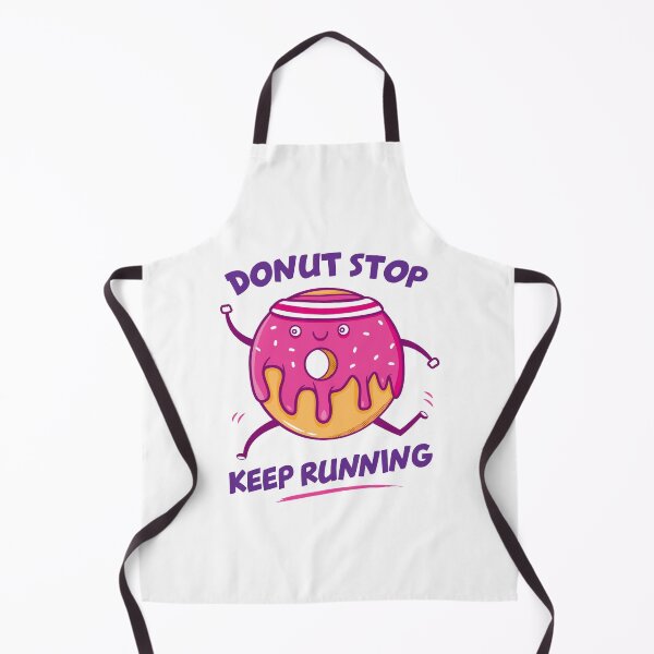 Item preview, Donut Stop Keep Running designed and sold by ChonkypurrArt.