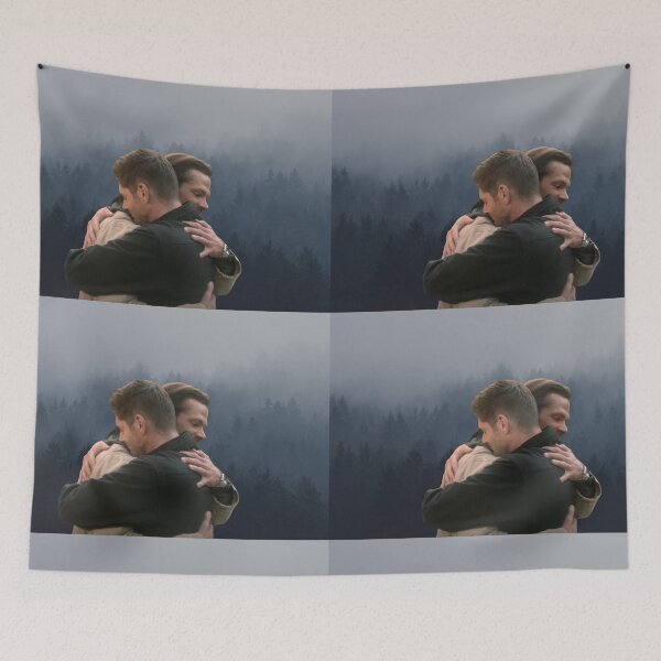 Item preview, sam and dean last hug scene in heaven with forest supernatural finale  designed and sold by LannisterOnMars.