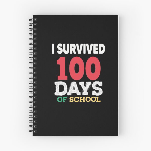 Item preview, I Survived 100 Days Of School For Teachers & Kids! I  designed and sold by Heddar Badreddine.
