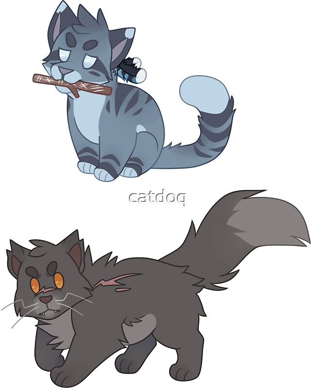 100 WARRIOR CATS CHALLENGE] #14 - Jayfeather by toboe5tails on