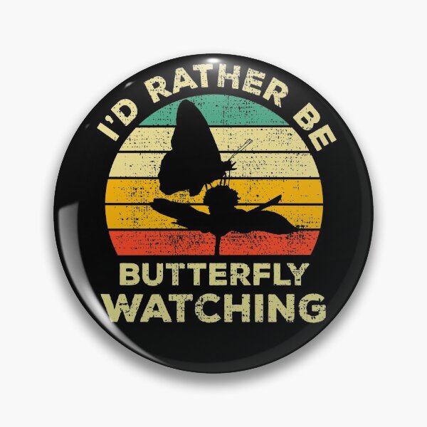 Artikelvorschau, Ich würde lieber Schmetterling machen und Vintage-Geschenke für Schmetterlingsliebhaber und Schmetterlinge beobachten entworfen und verkauft von JokeGysen.
