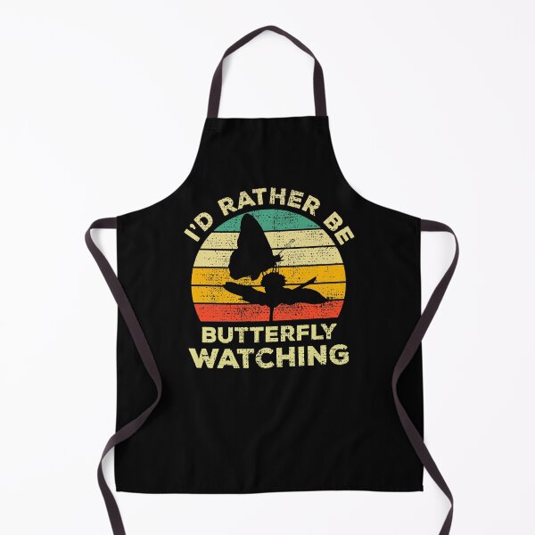 Item preview, I’d Rather Be Doing Butterfly Watching Vintage Gift For Butterfly Lovers And Lepidopterists designed and sold by JokeGysen.