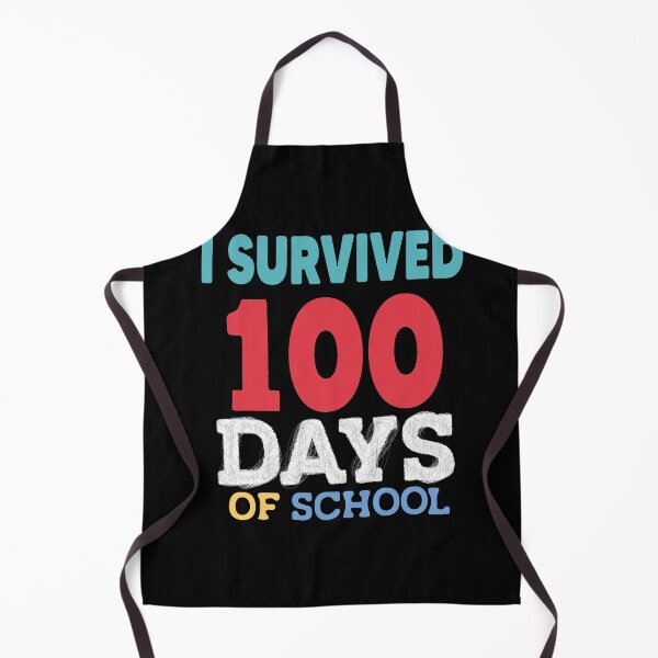 Item preview, I Survived 100 Days Of School For Teachers & Kids! I designed and sold by Heddar Badreddine.