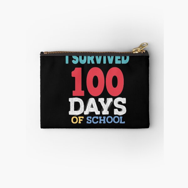 Item preview, I Survived 100 Days Of School For Teachers & Kids! I  designed and sold by Heddar Badreddine.
