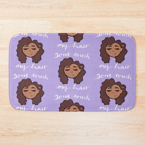 Item preview, Don't touch my hair! designed and sold by Curls-n-Coffee.