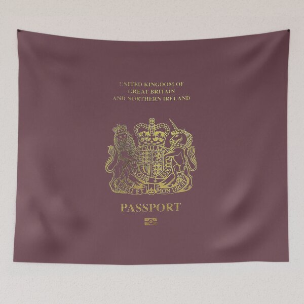 Item preview, GREAT BRITAIN PASSPORT designed and sold by ariaarti.