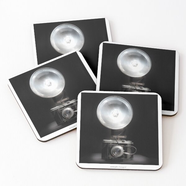 Item preview, An old vintage camera with flash, as a poster designed and sold by connyM-Sweden.