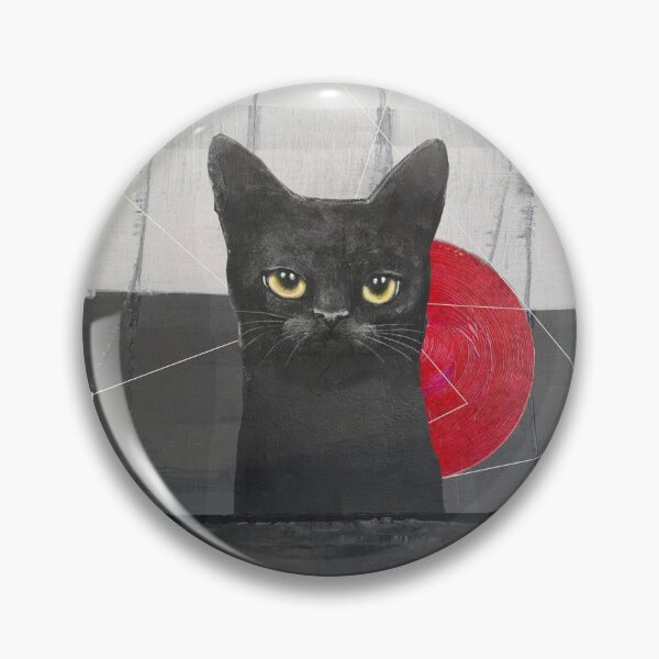 Item preview, Black Little Cat and Red Ball designed and sold by DeDesign Collective.