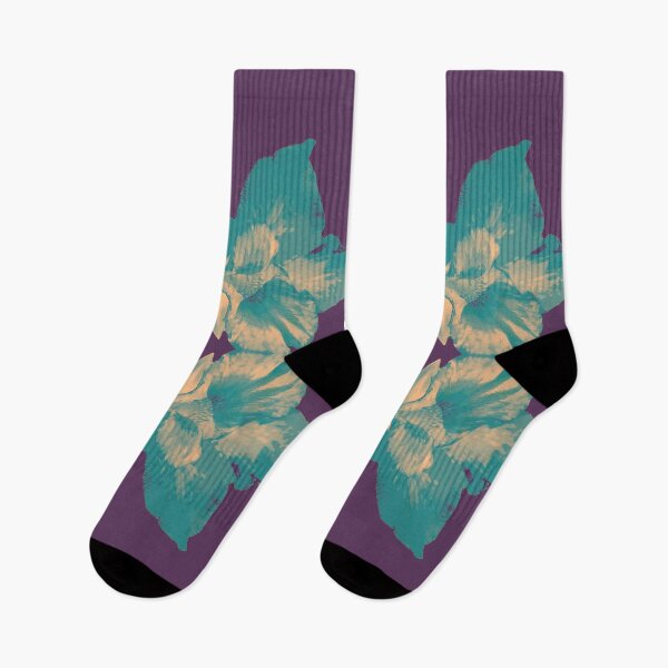 Item preview,  Lion hiding behind flowers-purple background designed and sold by CSouissi.