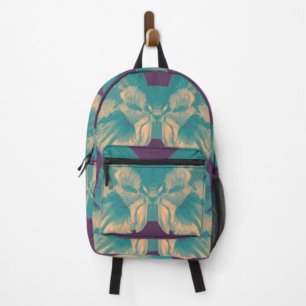 Item preview, Lion hiding behind flowers-purple background designed and sold by CSouissi.