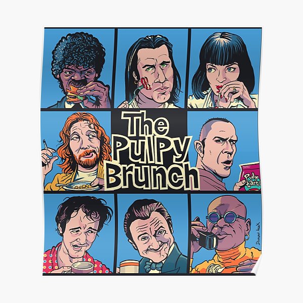 The Pulpy Brunch Poster