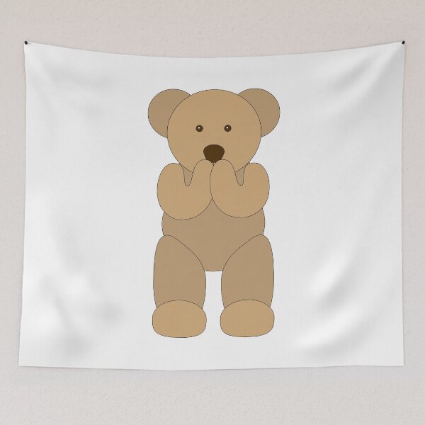 Item preview, Old teddy bear keeping quiet designed and sold by EngineerGoC.