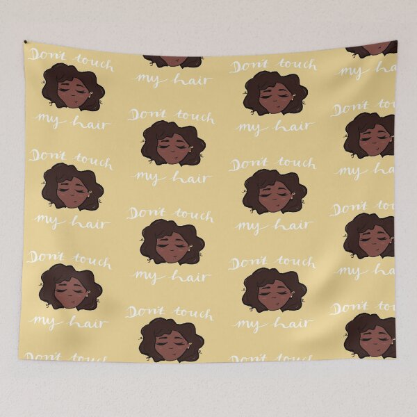 Item preview, Don't touch my hair! designed and sold by Curls-n-Coffee.