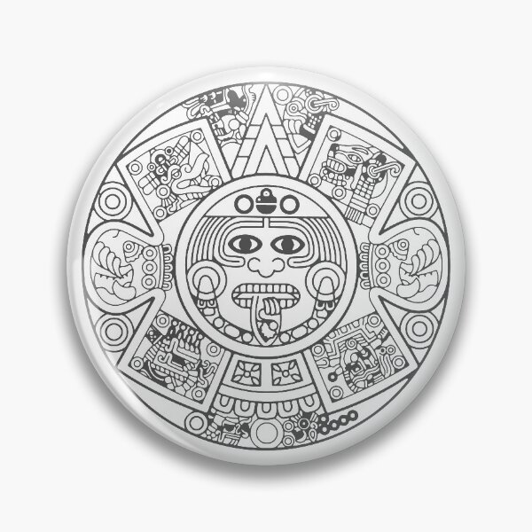 Item preview, Aztec/Xiuhpohualli Calendar  designed and sold by Mantra-tshirt.