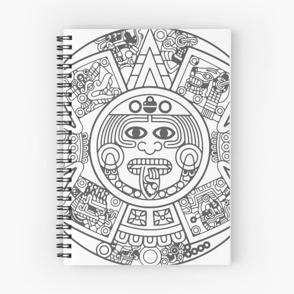 Item preview, Aztec/Xiuhpohualli Calendar designed and sold by Mantra-tshirt.