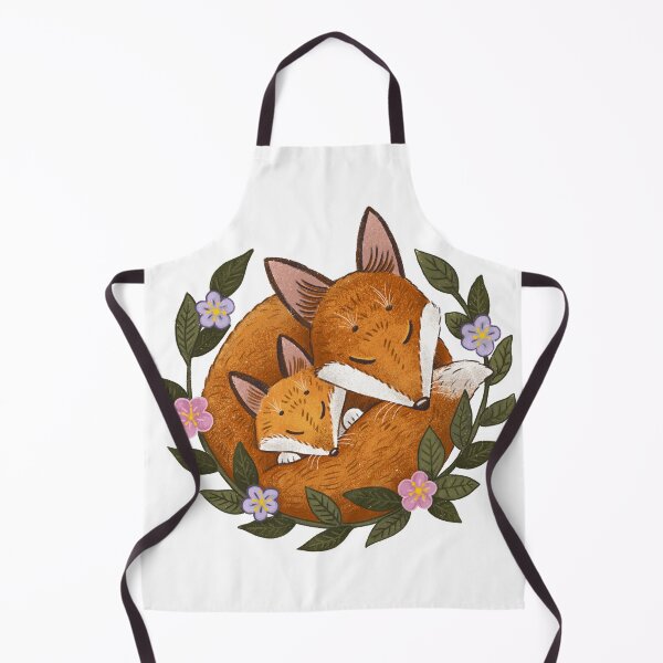 Item preview, Mother fox and baby fox designed and sold by annasyroed.
