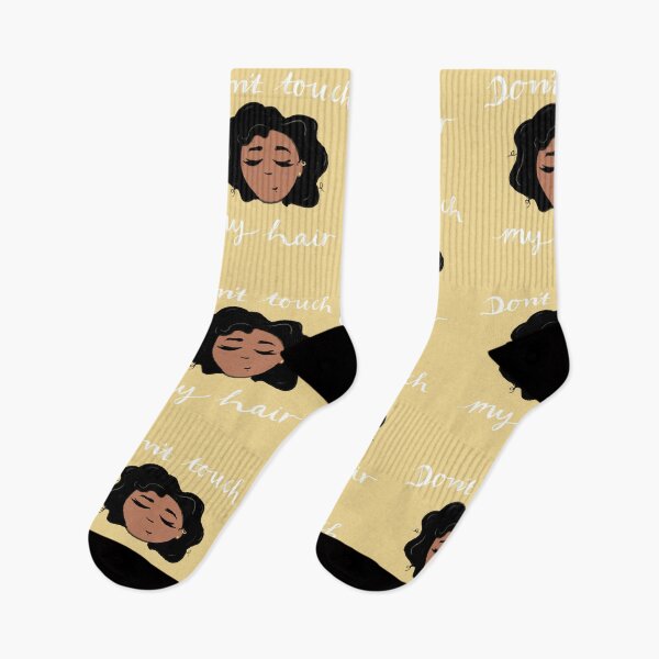 Item preview,  Don't touch my hair! designed and sold by Curls-n-Coffee.