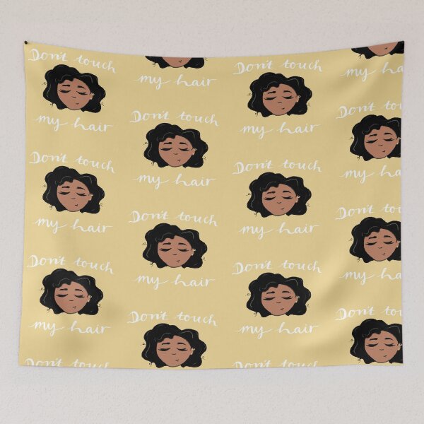 Item preview,  Don't touch my hair! designed and sold by Curls-n-Coffee.