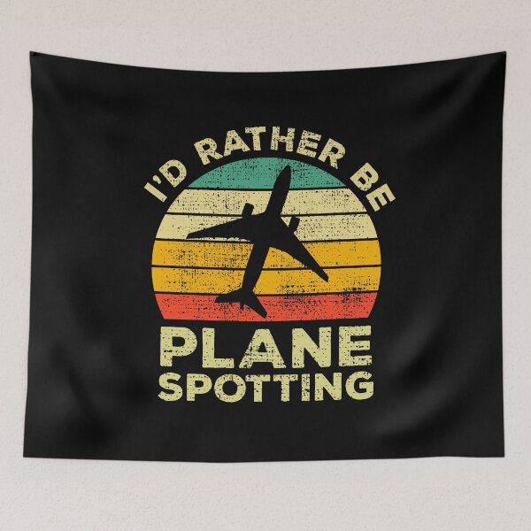 Item preview, I’d Rather Be Doing Plane Spotting Vintage Gift For Plane Spotters designed and sold by JokeGysen.