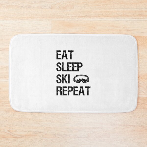 Item preview, Eat Sleep Ski Repeat Funny Skiing Gift skier Birthday  designed and sold by Chamssou.