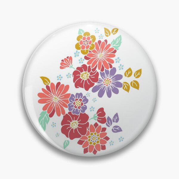 Item preview, Bright Florals designed and sold by WyldwoodCrafts.