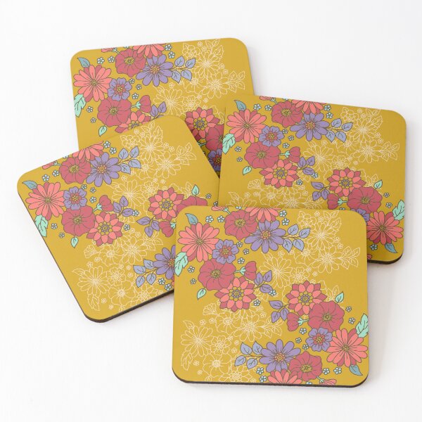 Item preview, Bright Florals designed and sold by WyldwoodCrafts.