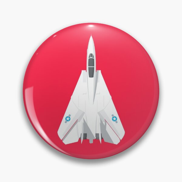 Item preview, F-14 Fighter Jet Aircraft - Crimson designed and sold by VoodooCircus.