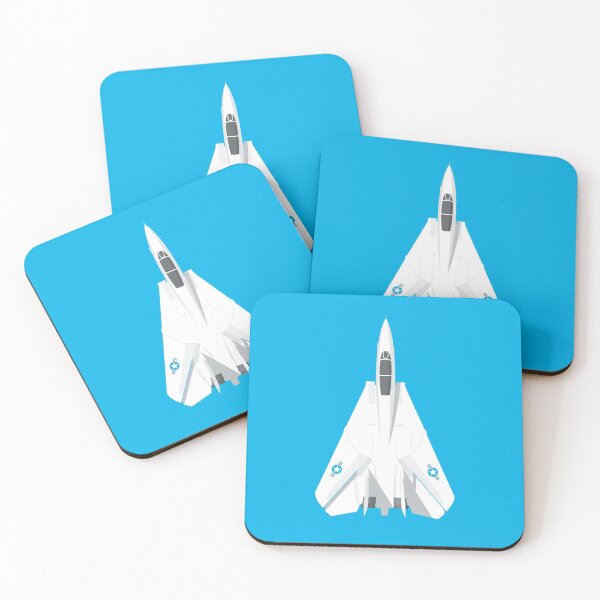 Item preview, F-14 Fighter Jet Aircraft - Cyan designed and sold by VoodooCircus.