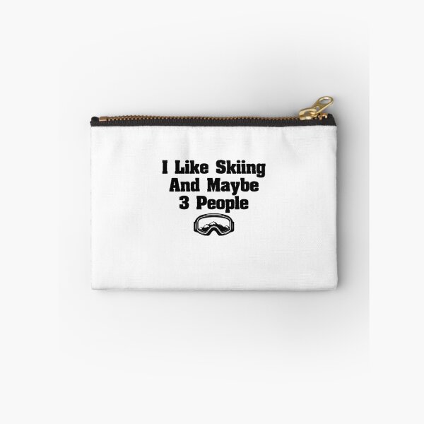 Item preview, I Like Skiing And Maybe 3 People Funny Skiing Gift designed and sold by Chamssou.