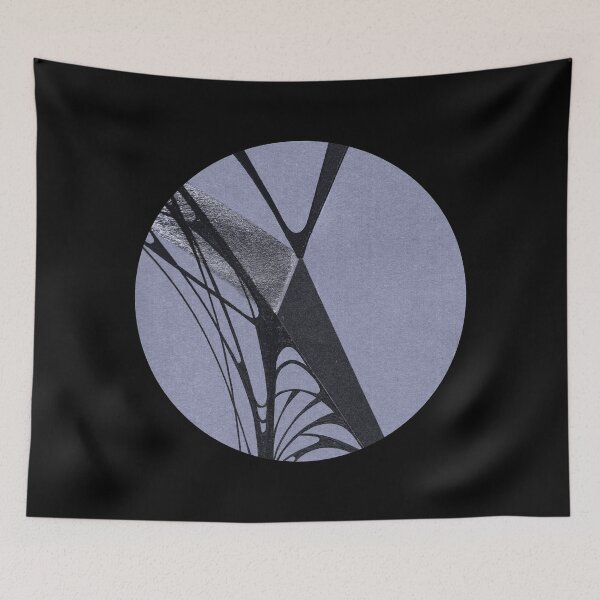 Item preview, GREY ORIGIN - Original handmade collage & inks fine art circle designed and sold by Azanza.