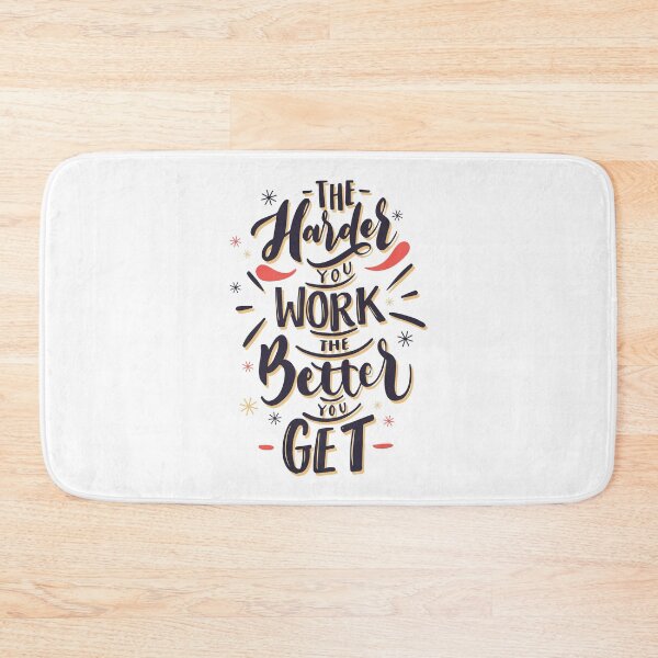 Item preview, The Harder You Work The Better You Get Brown designed and sold by Creativenetic.