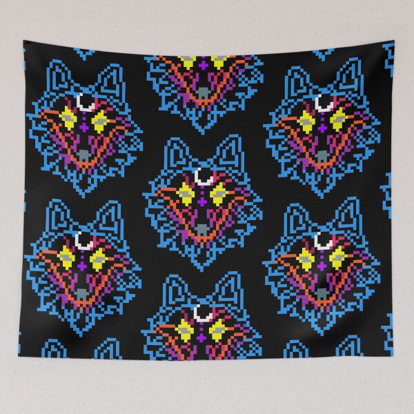 Item preview, Midnight Spirt Wolf designed and sold by Jasmine Rainbow.